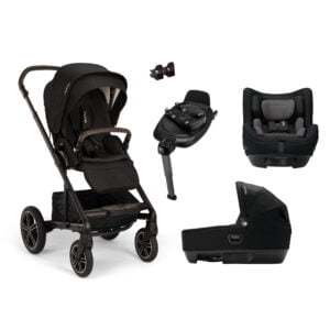 Nuna MIXX next + CARI next Generation Travel System - Caviar